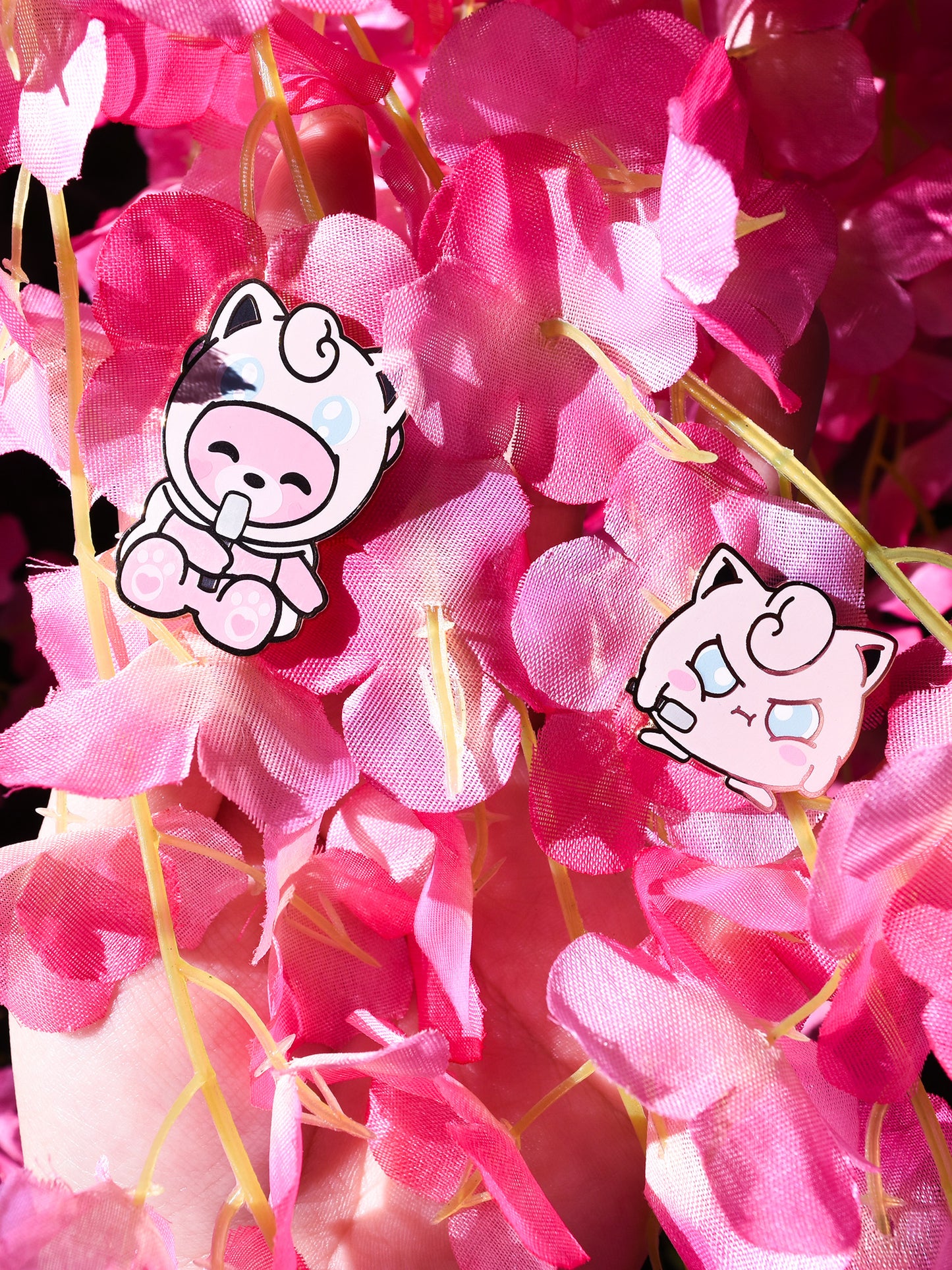 Bella & Jigglypuff Enamel Pins Set - May Pins