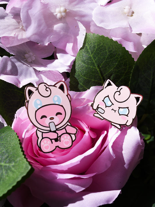 Bella & Jigglypuff Enamel Pins Set - May Pins