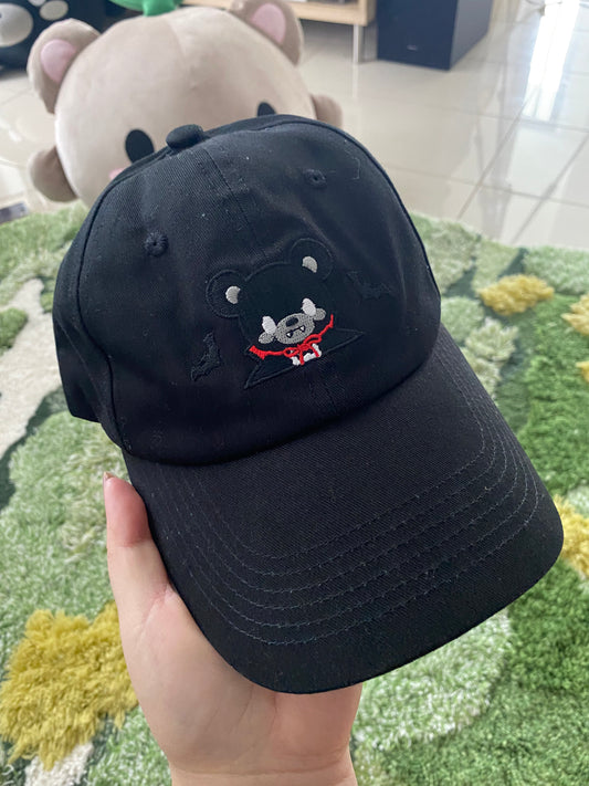 Spooky Vampire Bear Dad Hat
