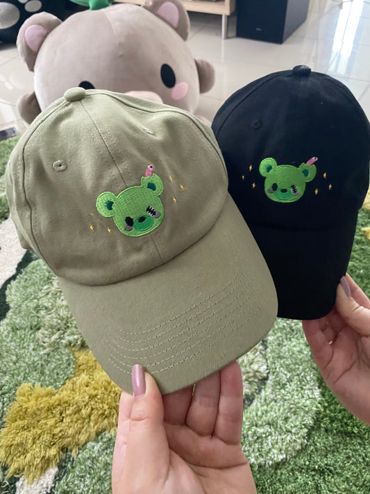 Kawaii Spooky Zombie Bear Dad Hat
