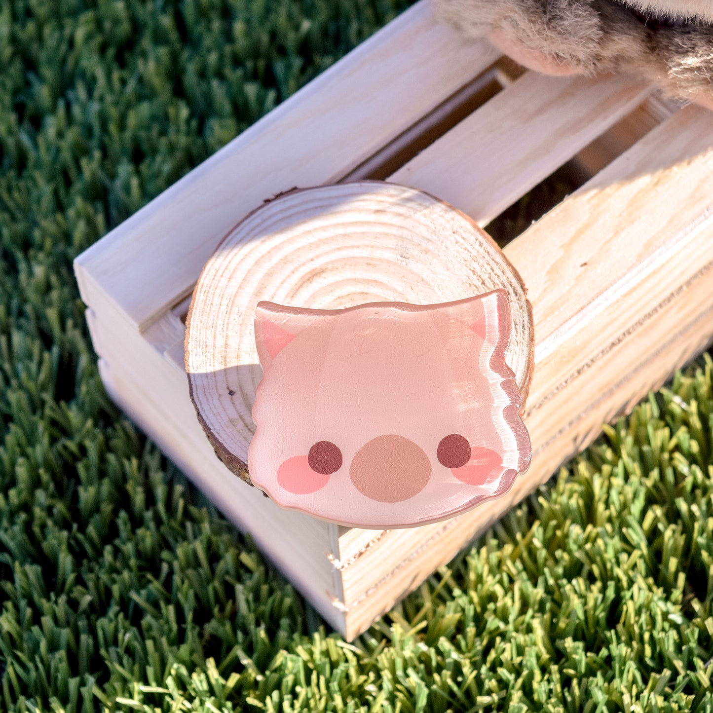 Kawaii Wombat Phone Grip